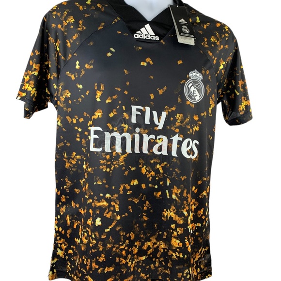 NEW Training Warm Up Benzema #9 Real Madrid Mens Soccer Jersey - Picture 8 of 12
